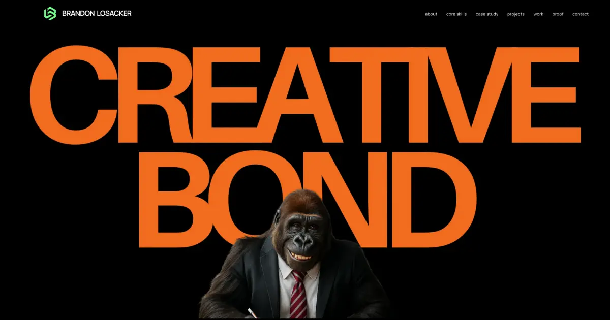 Creative Bond concept deck cover for Gorilla Glue